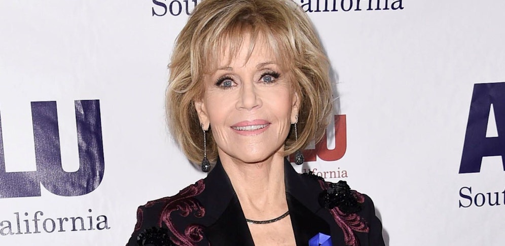 Jane Fonda bei einer Wohltätigkeitsveranstaltung im Dezember 2017