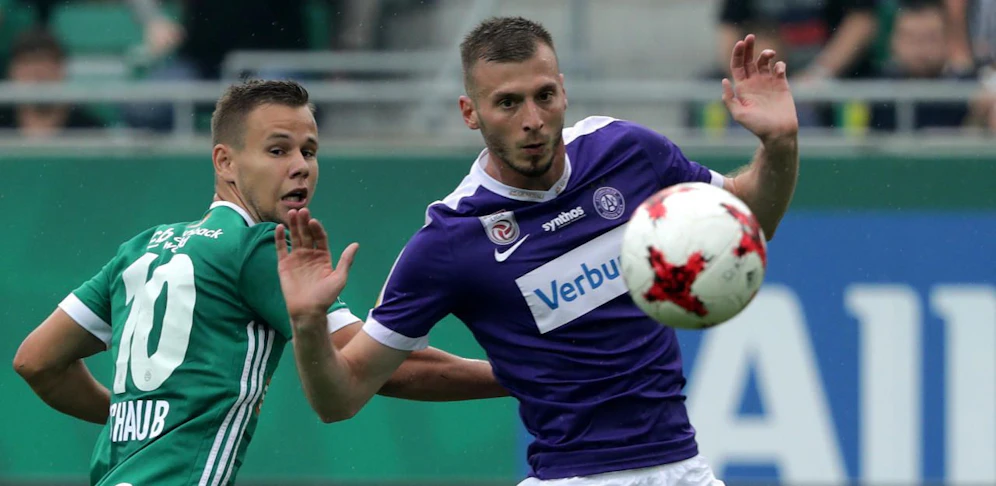 Ex-Veilchen Petar Filipovic verteidigt jetzt für den LASK.