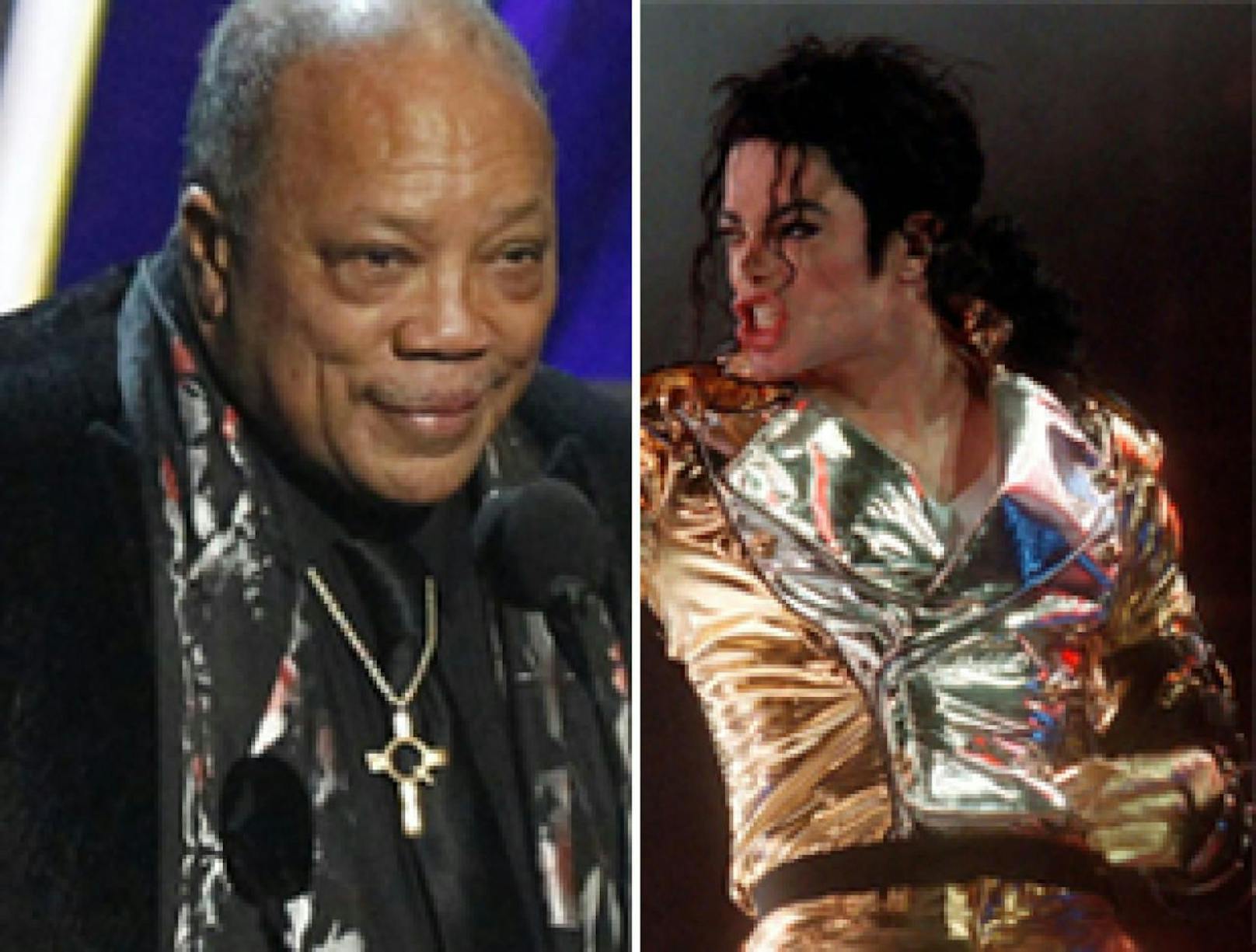 Quincy Jones und Michael Jackson