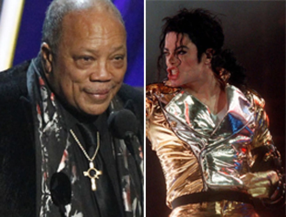 Quincy Jones und Michael Jackson