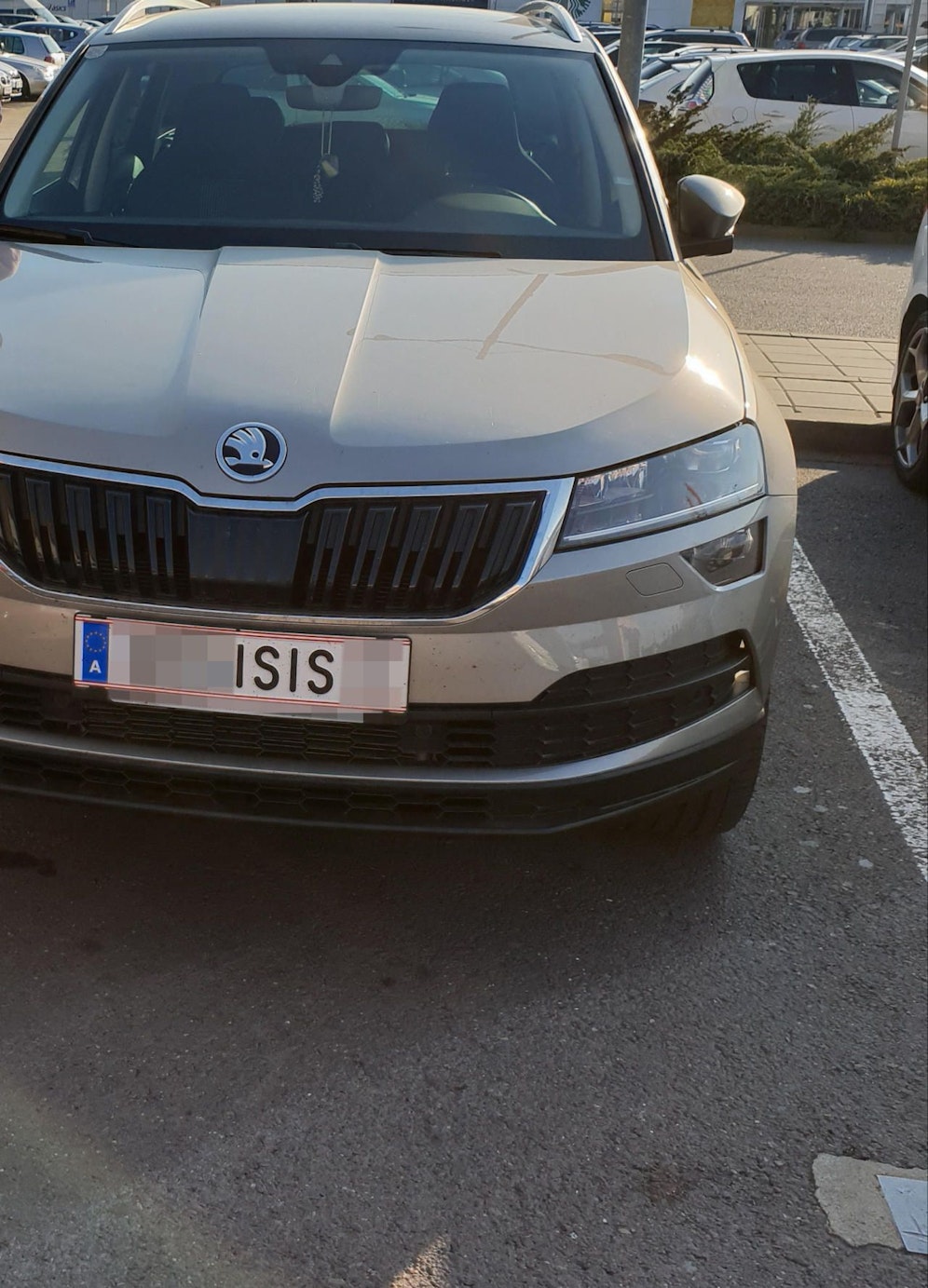Ein Wunschkennzeichen, das mit der Buchstabenfolge "ISIS" beginnt, sorgt für Aufregung. 