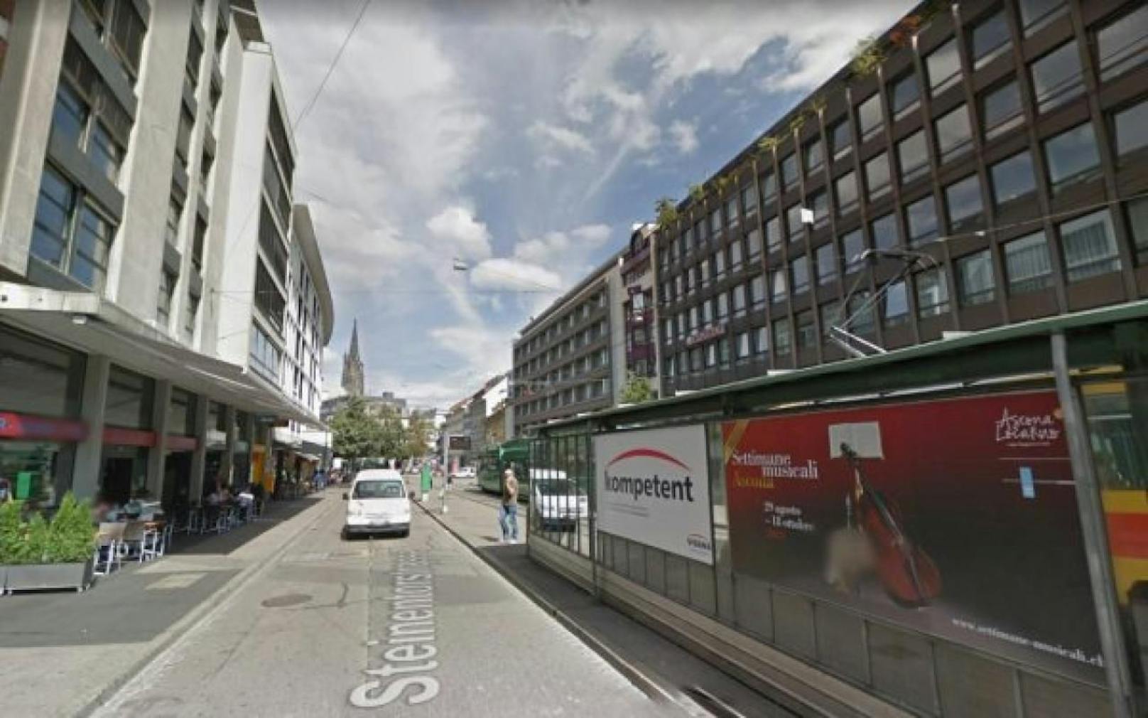 Bei der Schießerei in der Steinentorstraße wurde am Dienstag mindestens ein Mann verletzt.