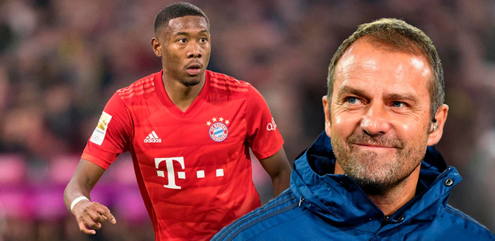 Sonderlob vvon Hansi Flick für David Alaba