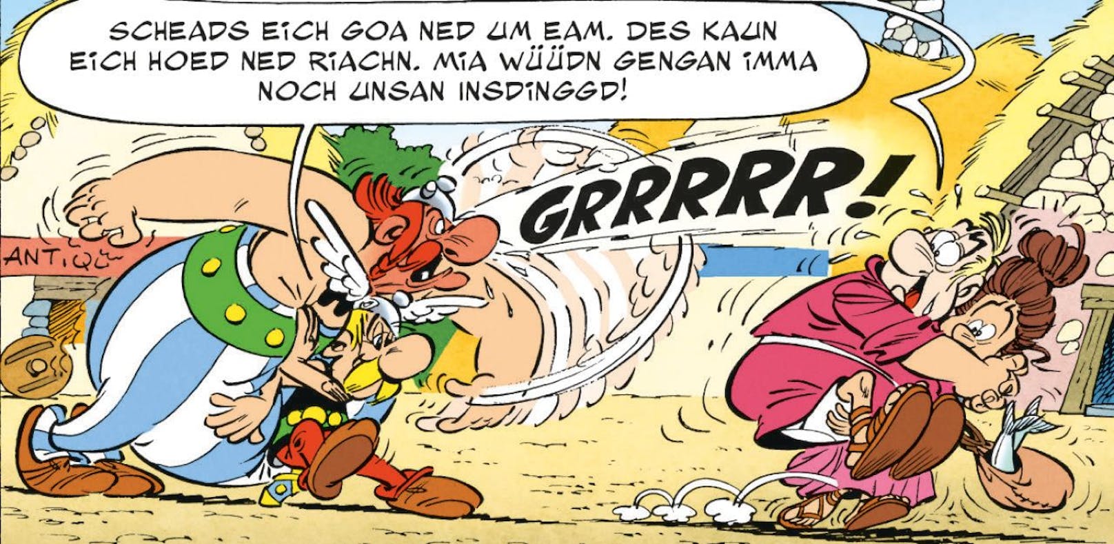 "Oag": Asterix watscht die Römer auf Wienerisch ab