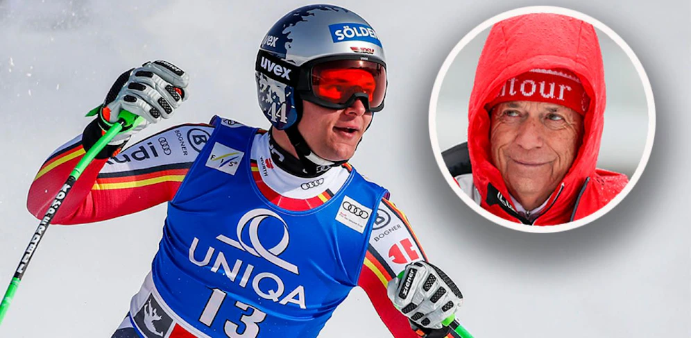 Thomas Dreßen scherzt über ÖSV-Boss Peter Schröcksnadel.