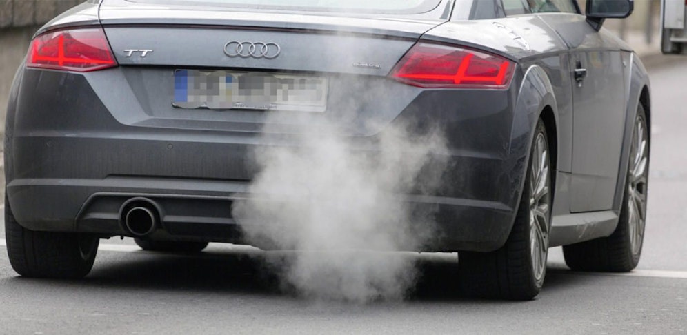 Ein Lehrling hatte sich den Audi "ausgeborgt".