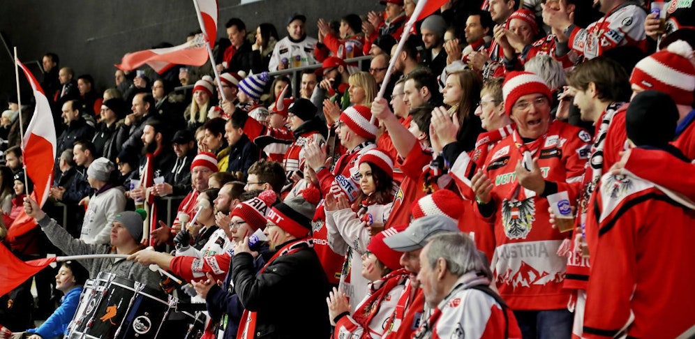Österreichische Eishockey-Fans