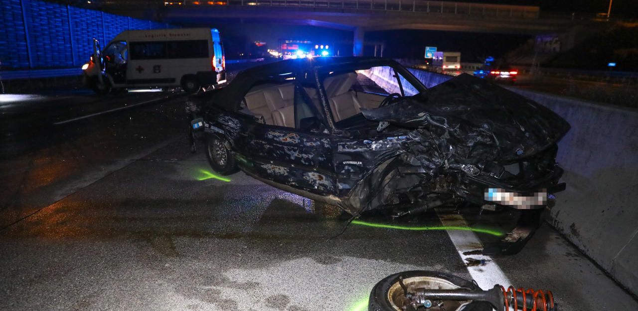 Heute.at - Mehrere Schwerverletzte bei nächtlichem A1-Crash