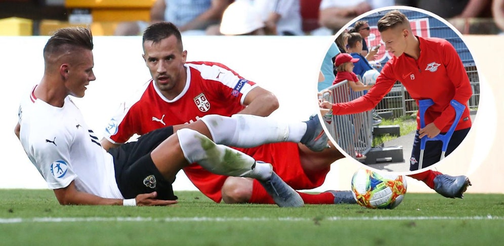 Hannes Wolf verletzte sich bei der U21-EM. Die Versorgung ließ zu wünschen übrig.