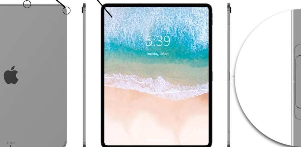 Fan-Entwurf des iPad Pro (Foto: Slashleaks) 