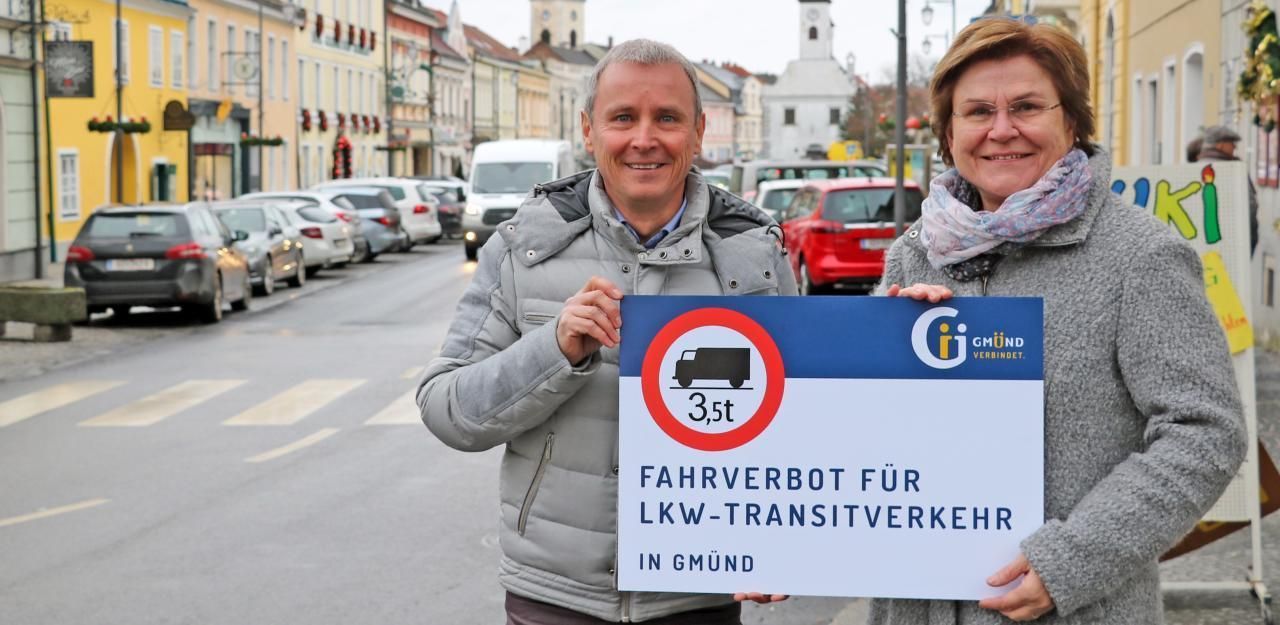 Lkw-Fahrverbot In Gmünd Jetzt In Kraft | Heute.at