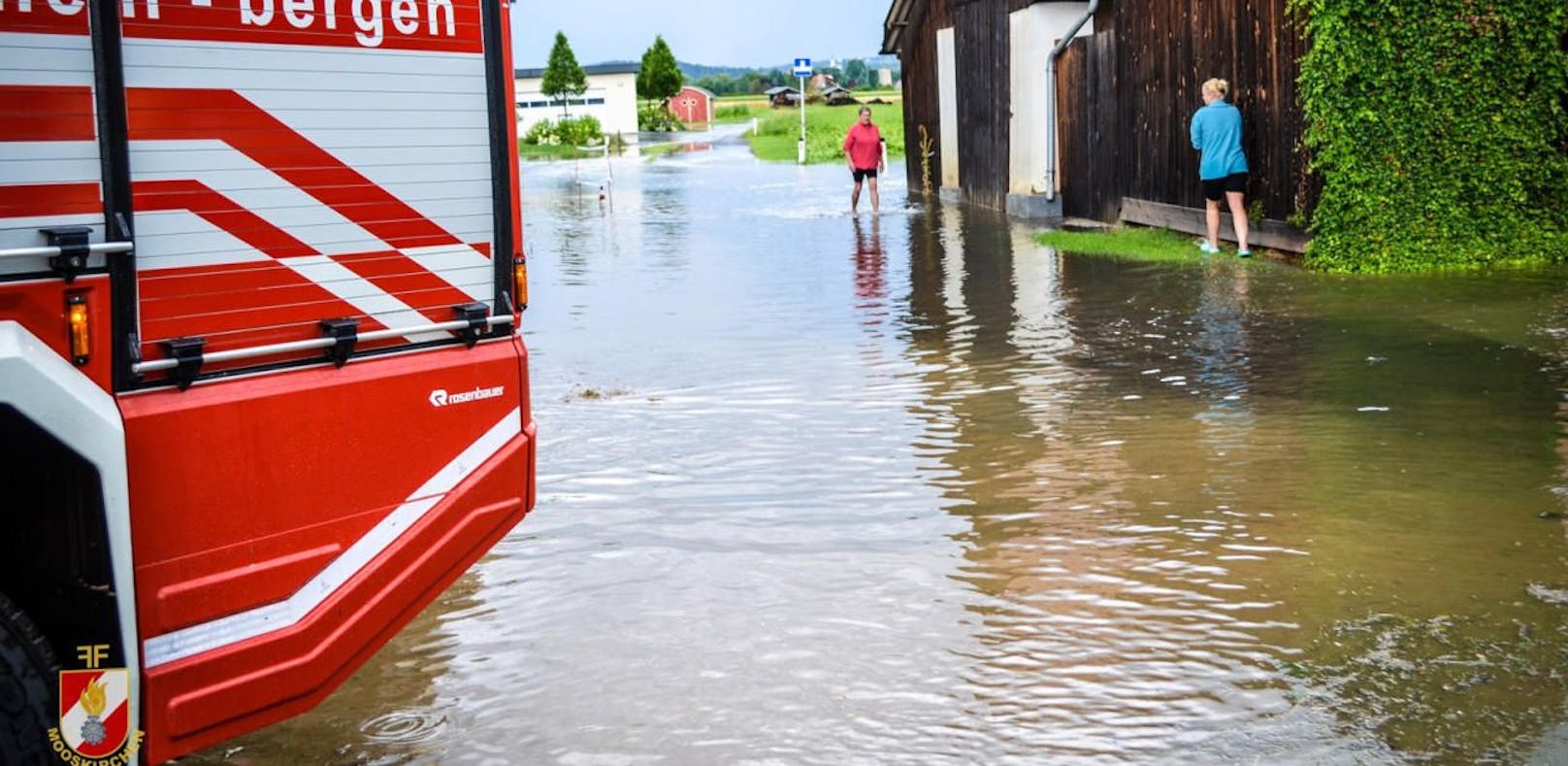 In Mooskirchen gab es Überflutungen