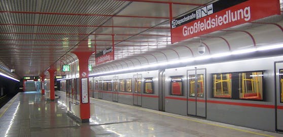 Der Vorfall ereignete sich in der U1-Station Großfeldsiedlung.