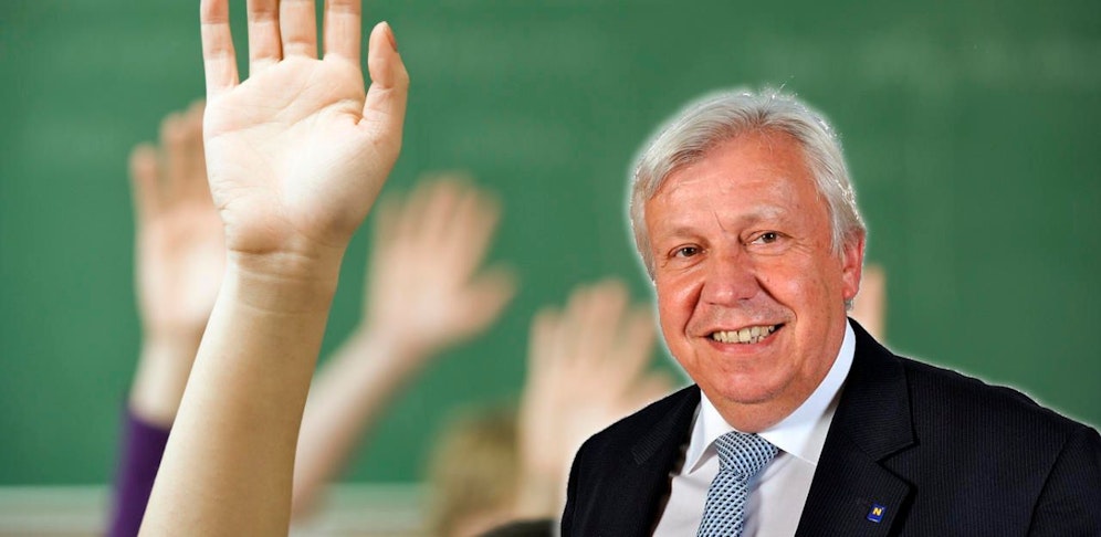 Laut Johann Heuras gehen zu viele Schüler ins Gymnasium.