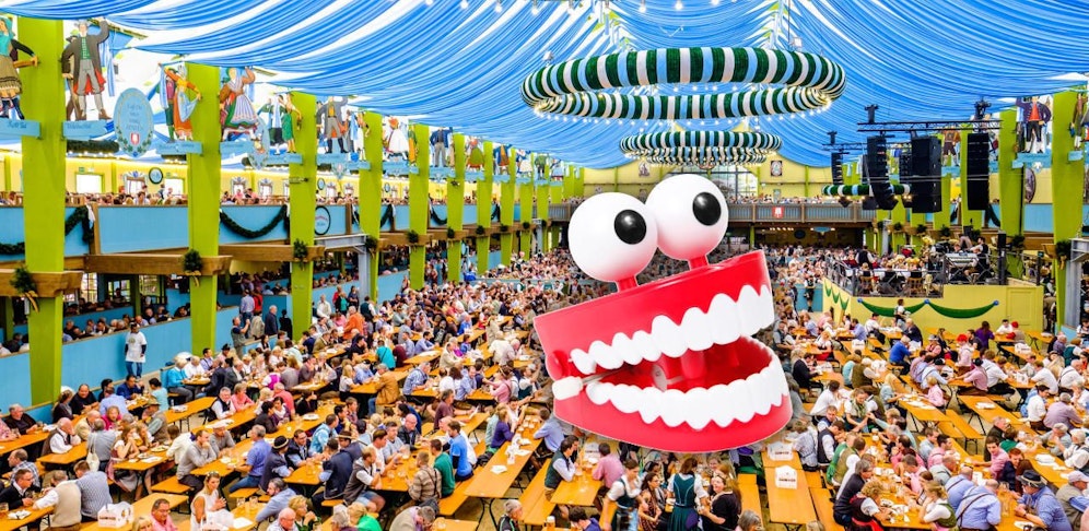 Kuriose Fundstücke am Oktoberfest.