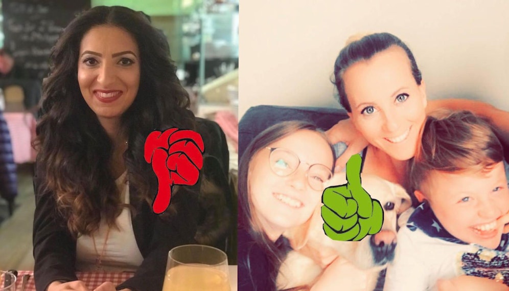 Yvonne (r.) bloggt auf angelman.co über ihren Sohn, Tochter Valentina bäckt auf bakeanddream.at. Nassim (l.) hingegen postet keine Kinderbilder. 