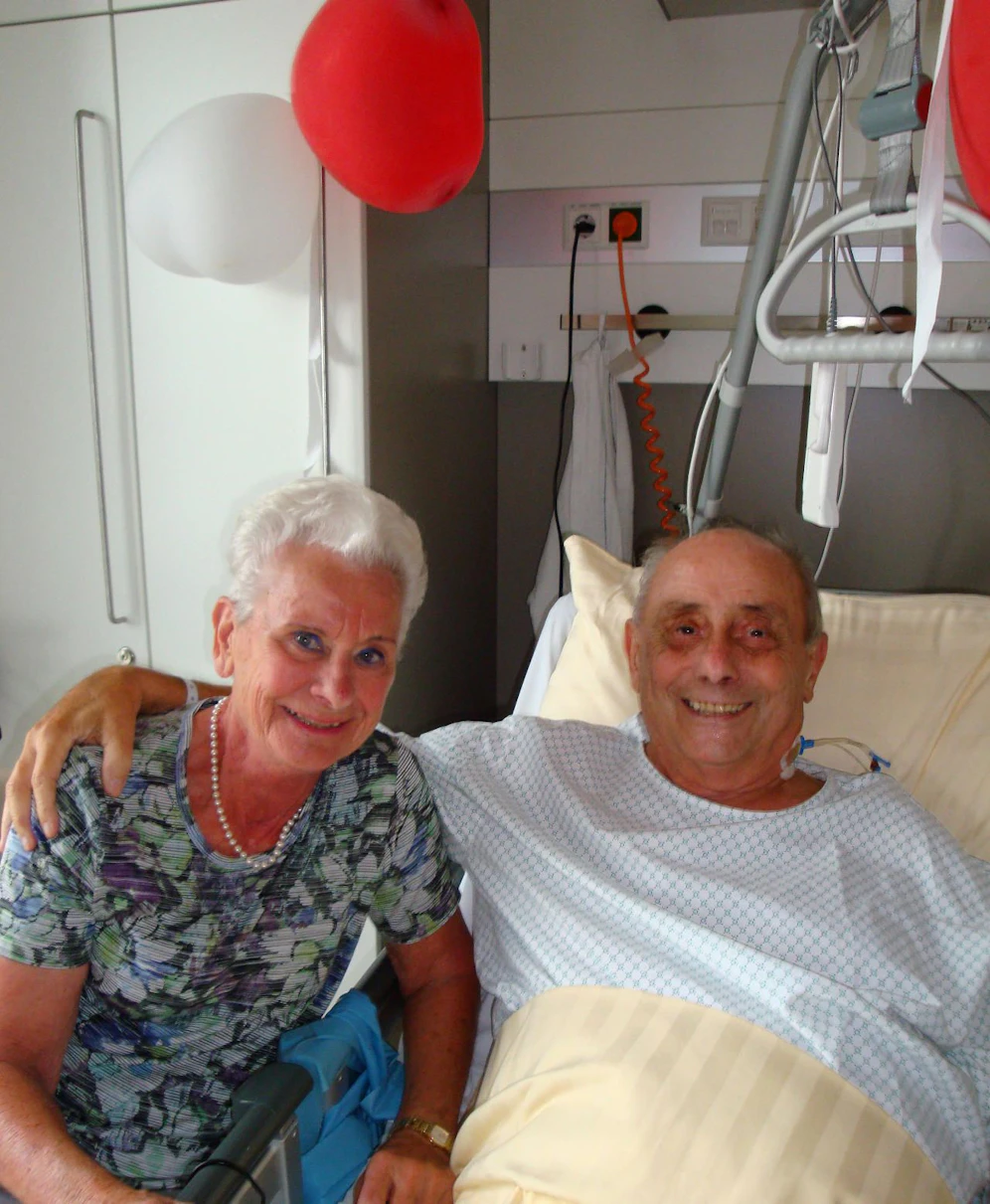 Nach 60 Jahren Ehe immer noch frisch verliebt: Elfriede und Horst Starnberger