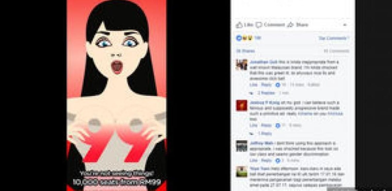 Shitstorm gegen Air Asia wegen Sex-Werbung