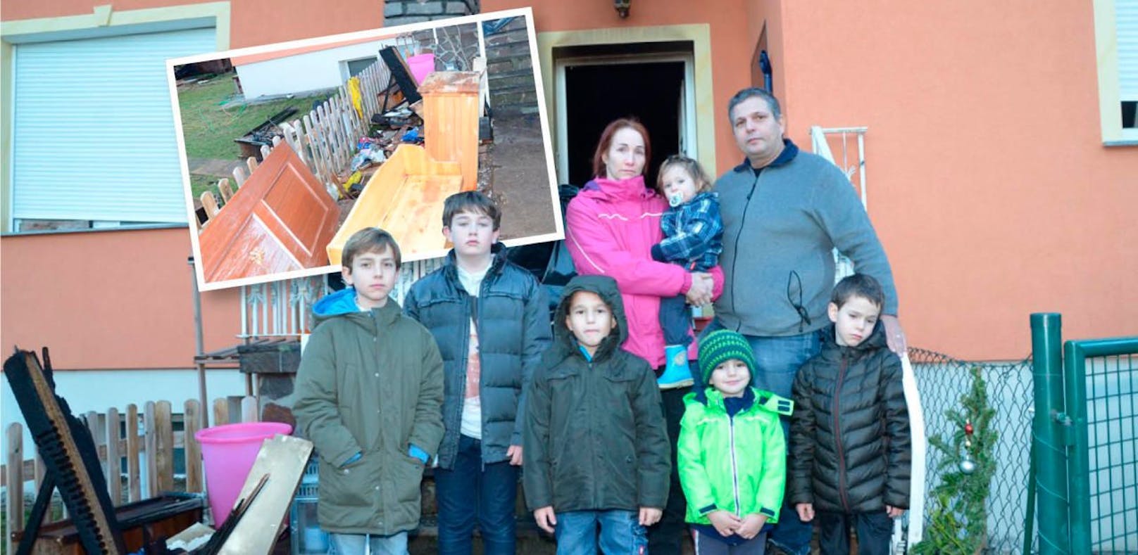 Familie verlor Heim: Haus bis Juni nicht bewohnbar