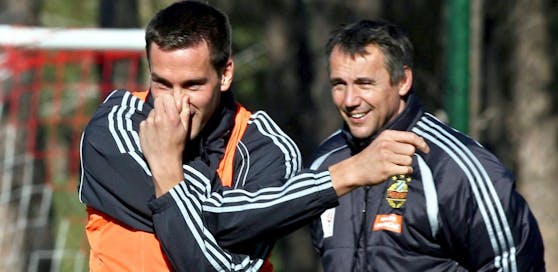 2008 tanzte Stefan Maierhofer noch in der Rapid-Herde von Peter Pacult.