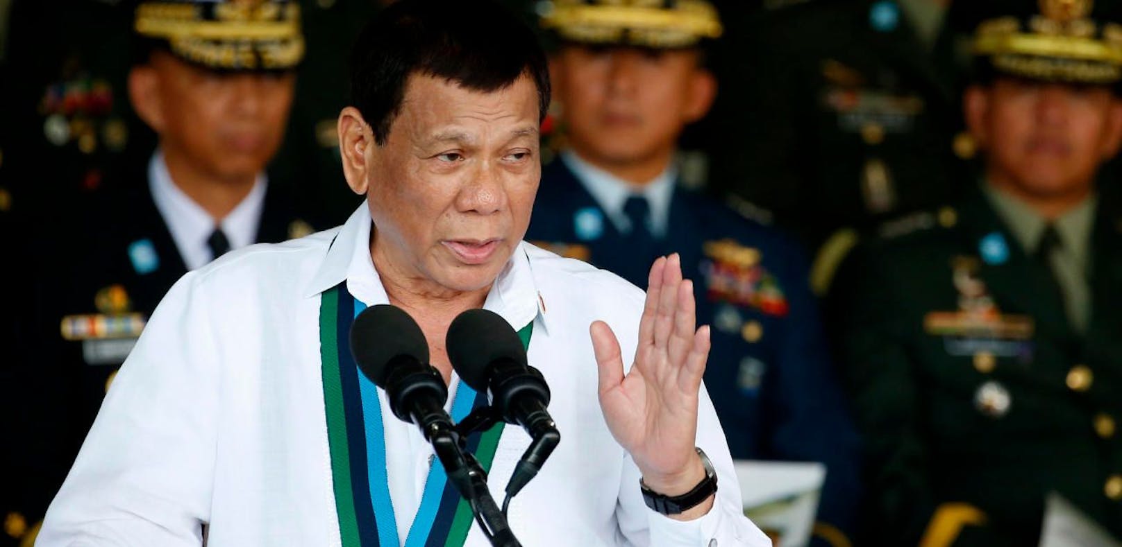 Der philippinische Präsident Rodrigo Duterte gab den Austritt aus dem Internationalen Strafgerichtshof bekannt