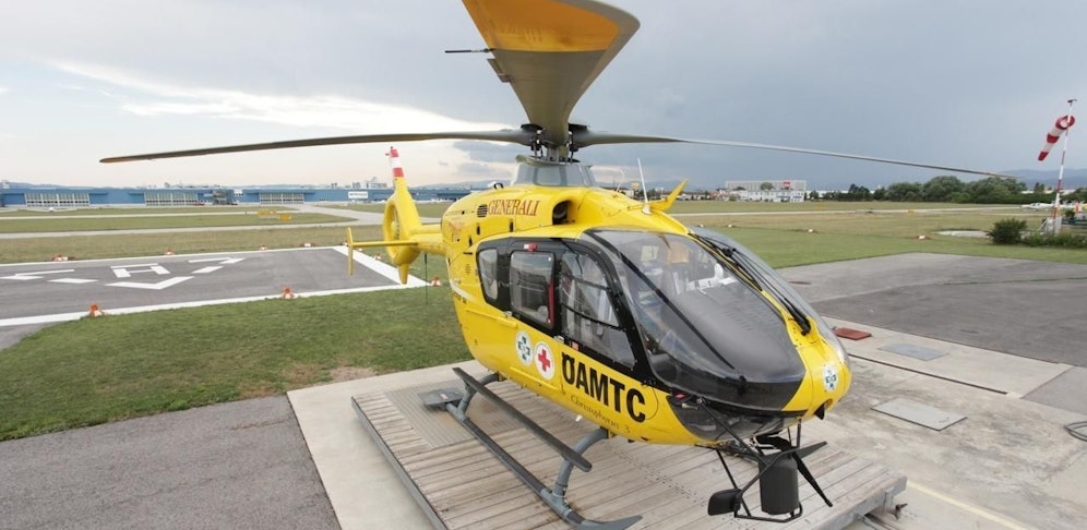 Der Bub wurde per "C3" ins Wiener SMZ Ost geflogen.