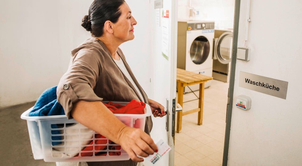 Saubere Wäsche kommt Gemeindebau-Mieter jetzt teurer.