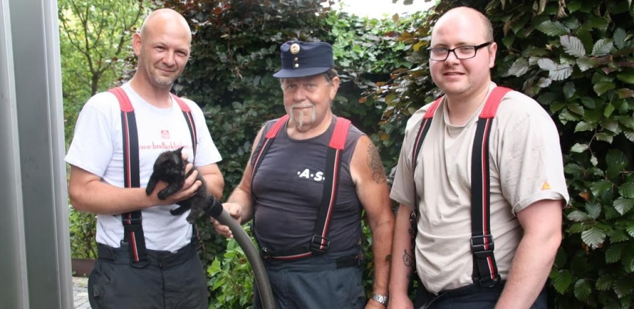 Heute.at - Katze mit Staubsauger aus Rohr gesaugt