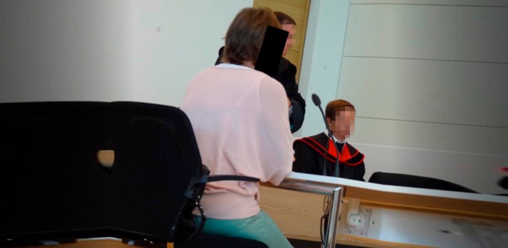 63-jährige Angeklagte