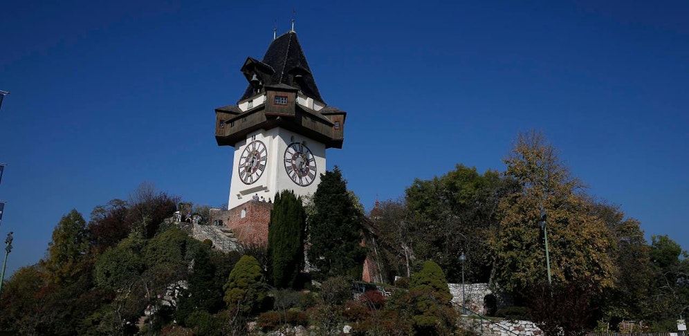 Der Unfall passierte am Schloßberg in Graz