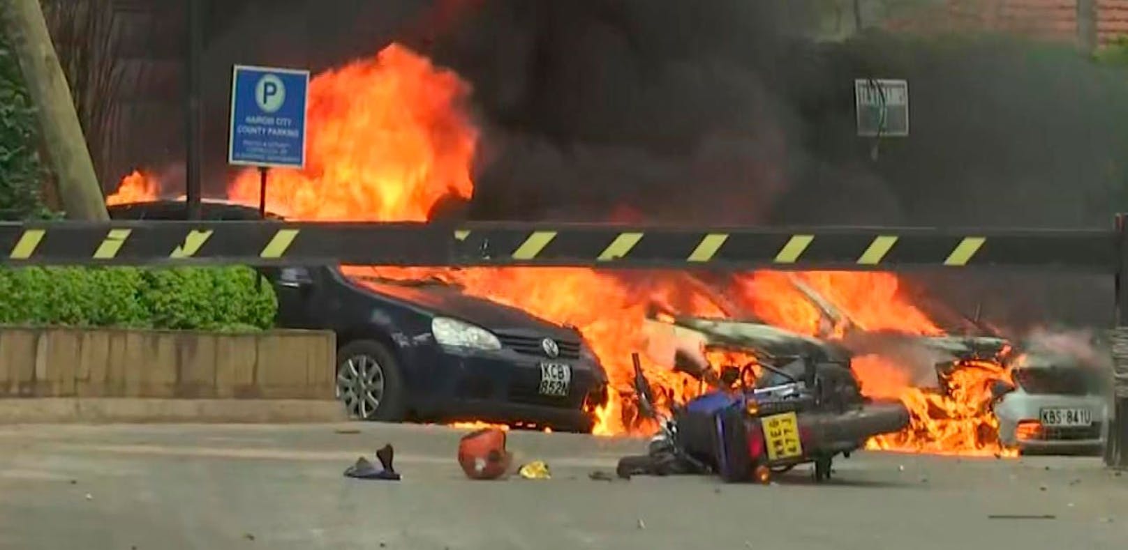 Explosion und Schüsse in 5-Sterne-Hotel in Nairobi