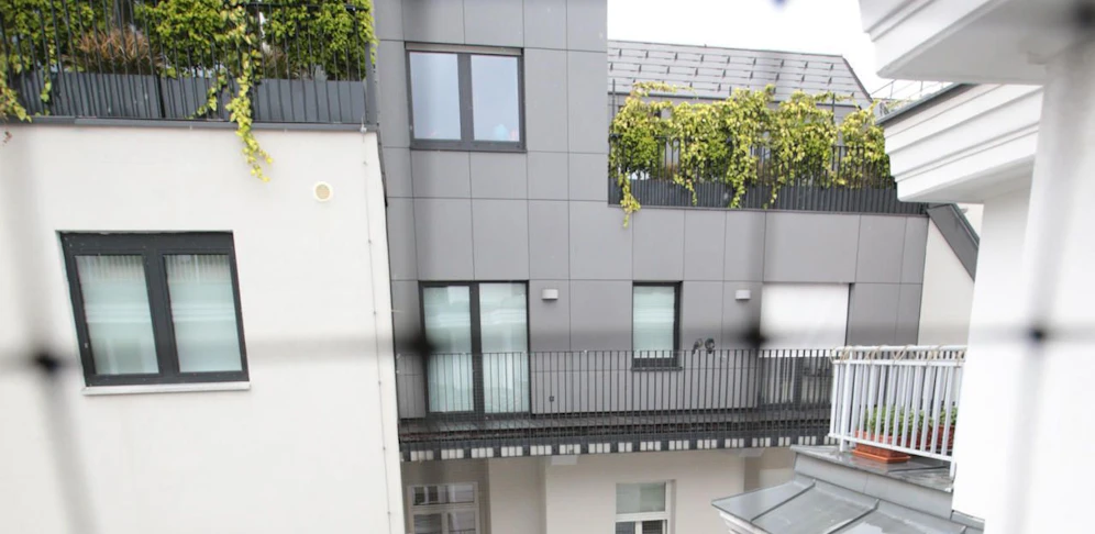 In diesem Haus soll das Unglück geschehen sein.