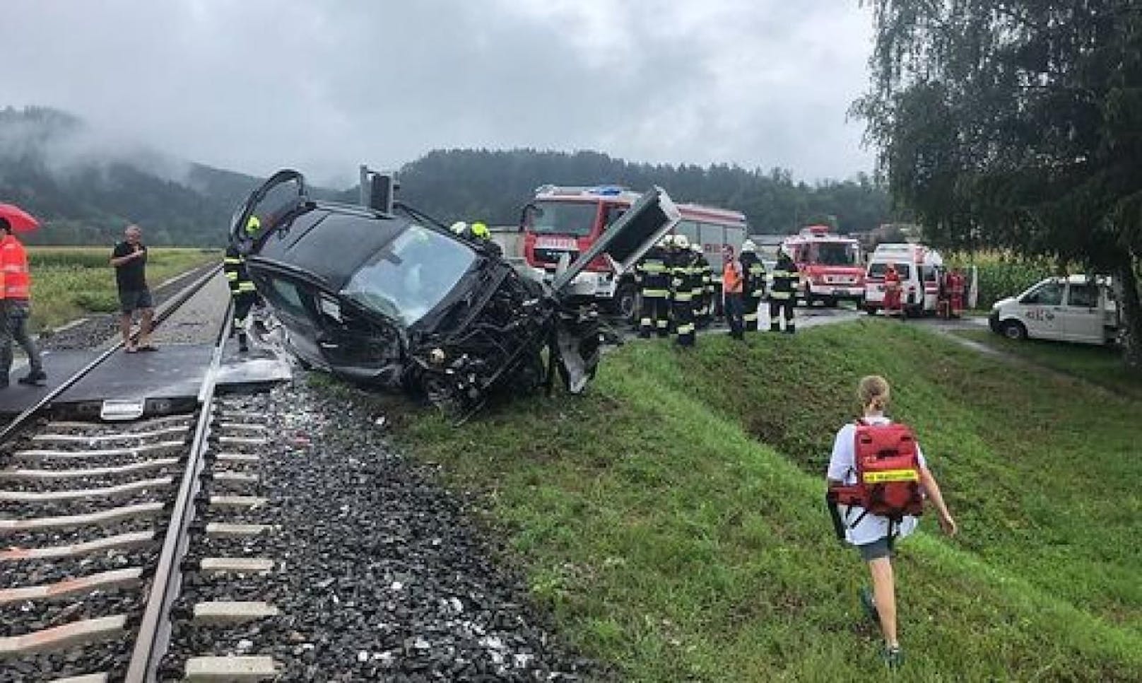 27-Jährige nach Zug-Crash im Krankenhaus gestorben