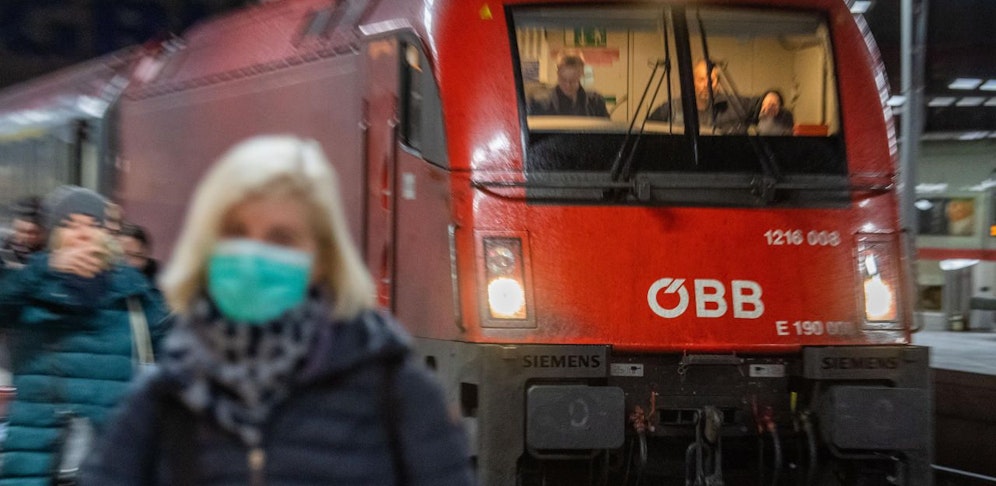 Wegen der Corona-Epidemie reduzieren die ÖBB die Zugverbindungen.