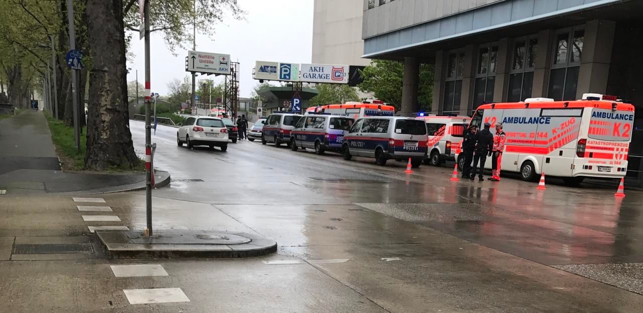 Bombenalarm im AKH - Wien | heute.at
