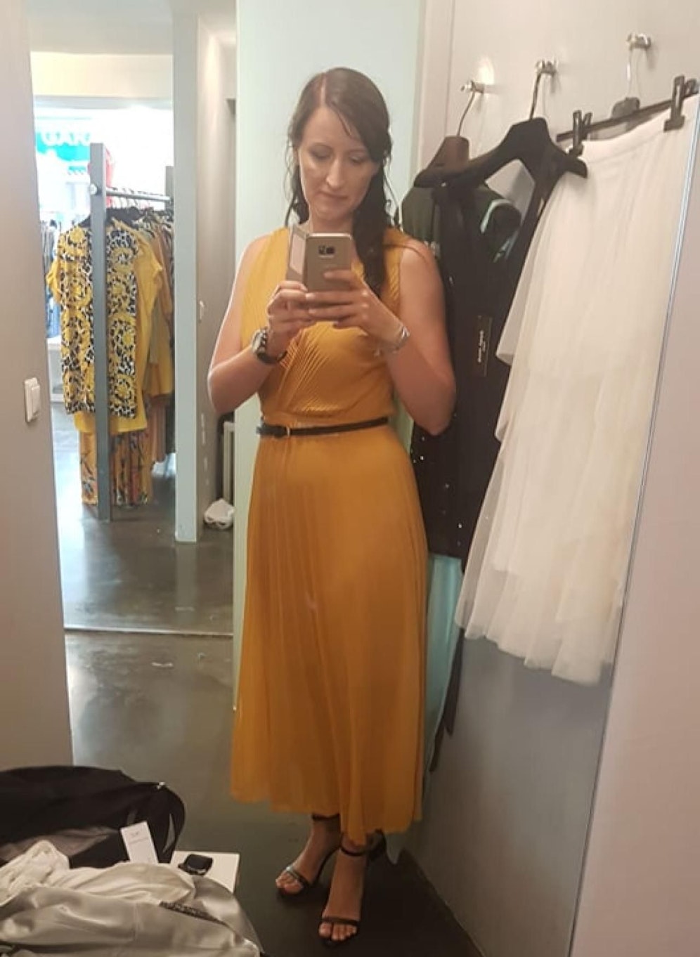 Dieses Kleid fand Michaela leider nicht mehr, dafür aber einen würdigen Ersatz.