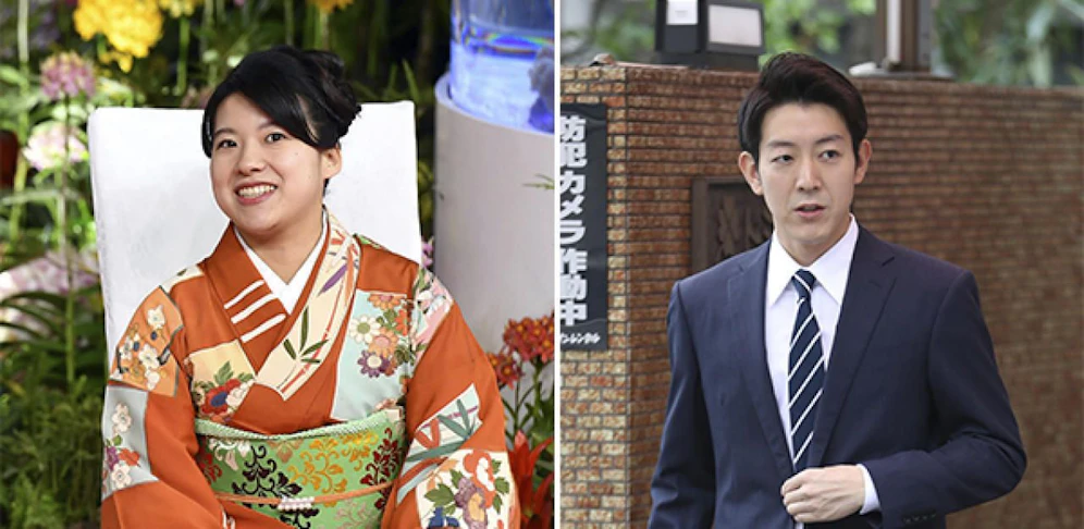 Prinzessin Ayako (27) und ihr Verlobter Kei Moriya (32)