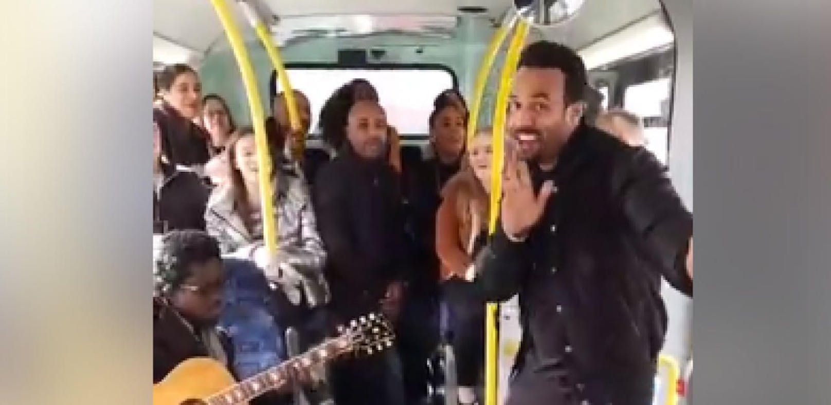 Bieber-Idol Craig David gibt Spontan-Gig im Bus