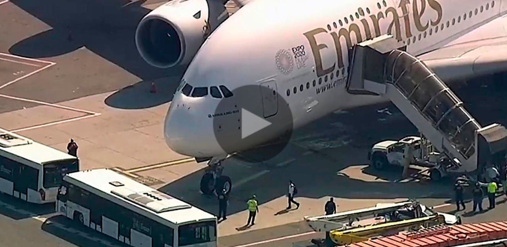 100 Menschen erkranken während A380-Flug