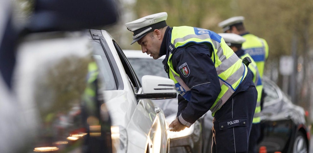 Bei der Verkehrskontrolle am Samstagnachmittag enttarnten die Beamten den 