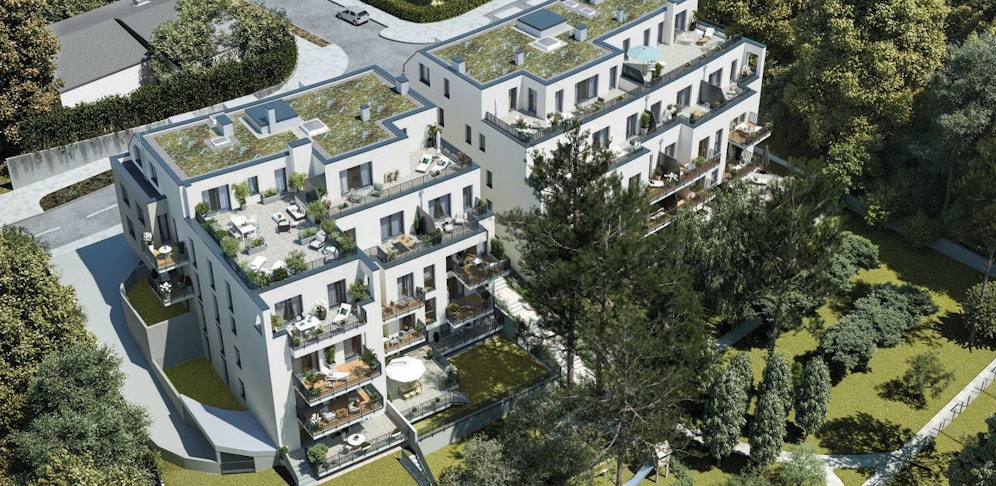 Im 14. Bezirk wird derzeit viel gebaut, wie hier das Wohnprojekt "Penzinger Parksuites" von Project Immobilien.