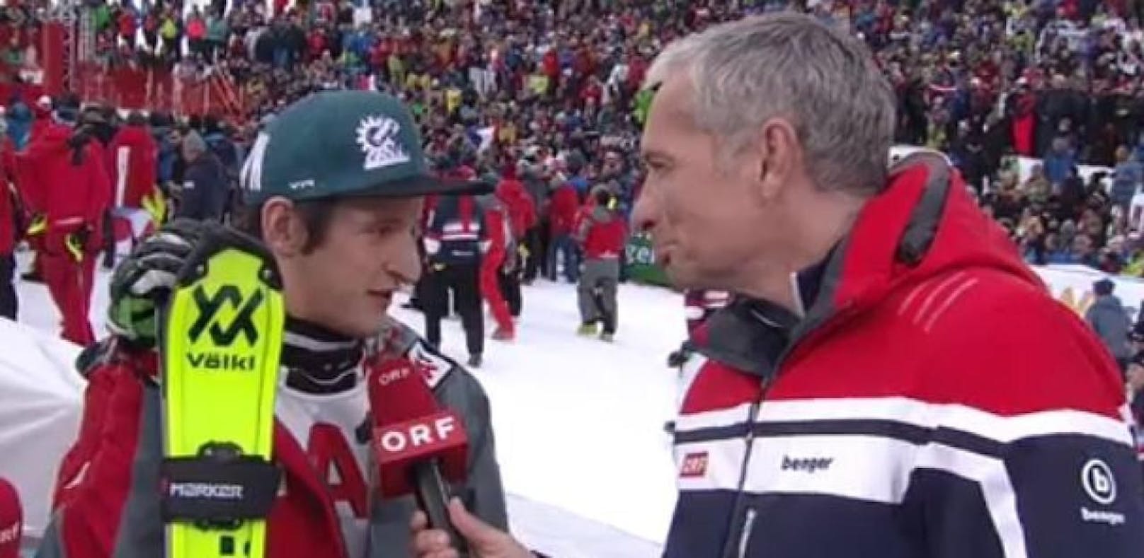 ORF-Anchorman Rainer Pariasek bezeichnete Adrian Pertl, den Sensationsmann aus dem Kitz-Slalom, als Super-G-Spezialist. 