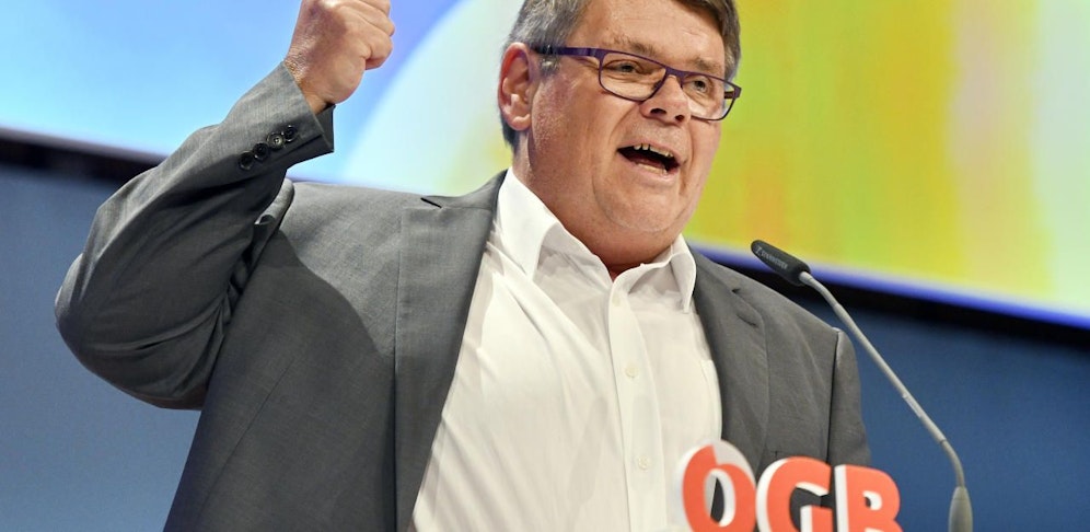 Wolfgang Katzian sagt der Regierung den Kampf an. 
