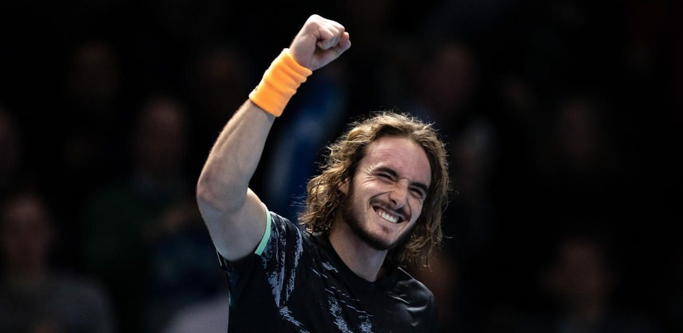 Stefanos Tsitsipas folgt Dominic Thiem ins Halbfinale von London.