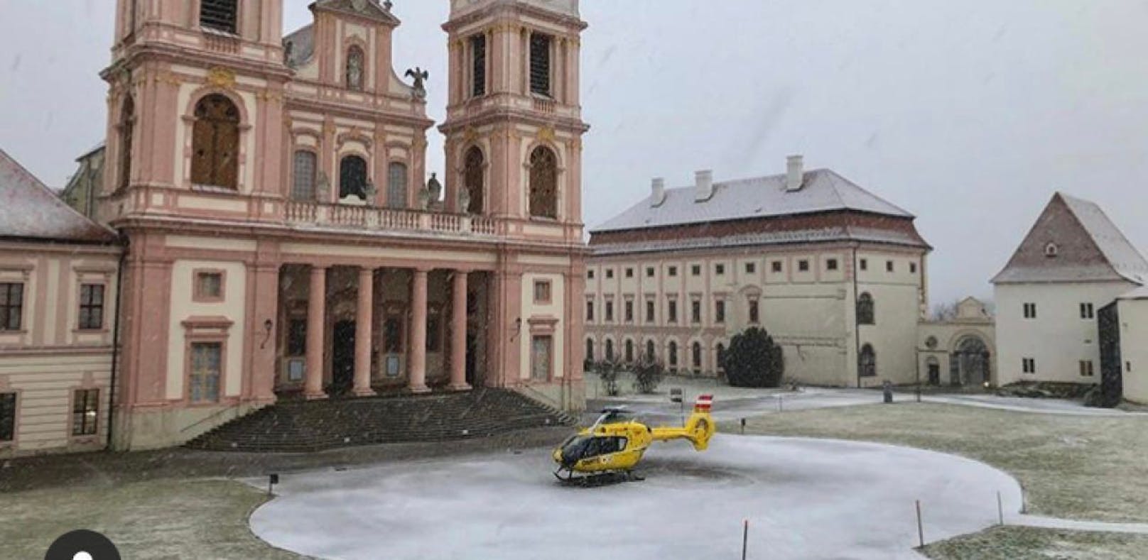 Helikopter-Einsatz nach Sturz von Mönch