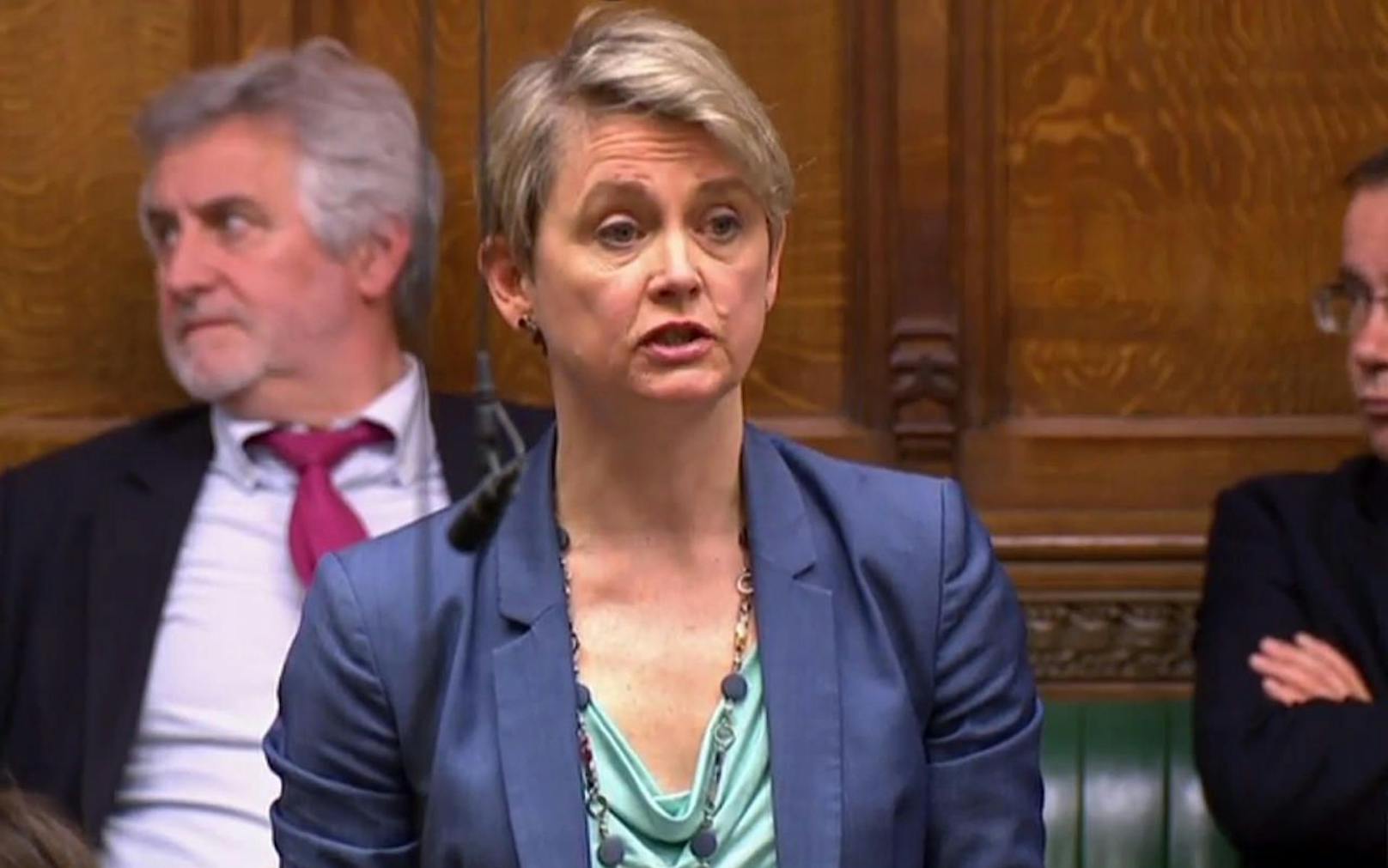 Die Regierung kritisiert ihr Gesetz scharf: Labour-Abgeordnete Yvette Cooper.