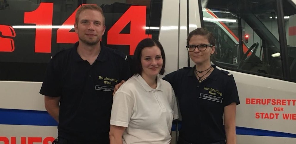 v.l.: Christoph M., Stefanie Göttlich und Nina P.