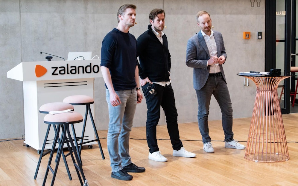 Bald kein reiner Boysclub mehr? Die Zalando-Chefs David Schneider, Robert Gentz und Rubin Ritter (v.l.n.r.)