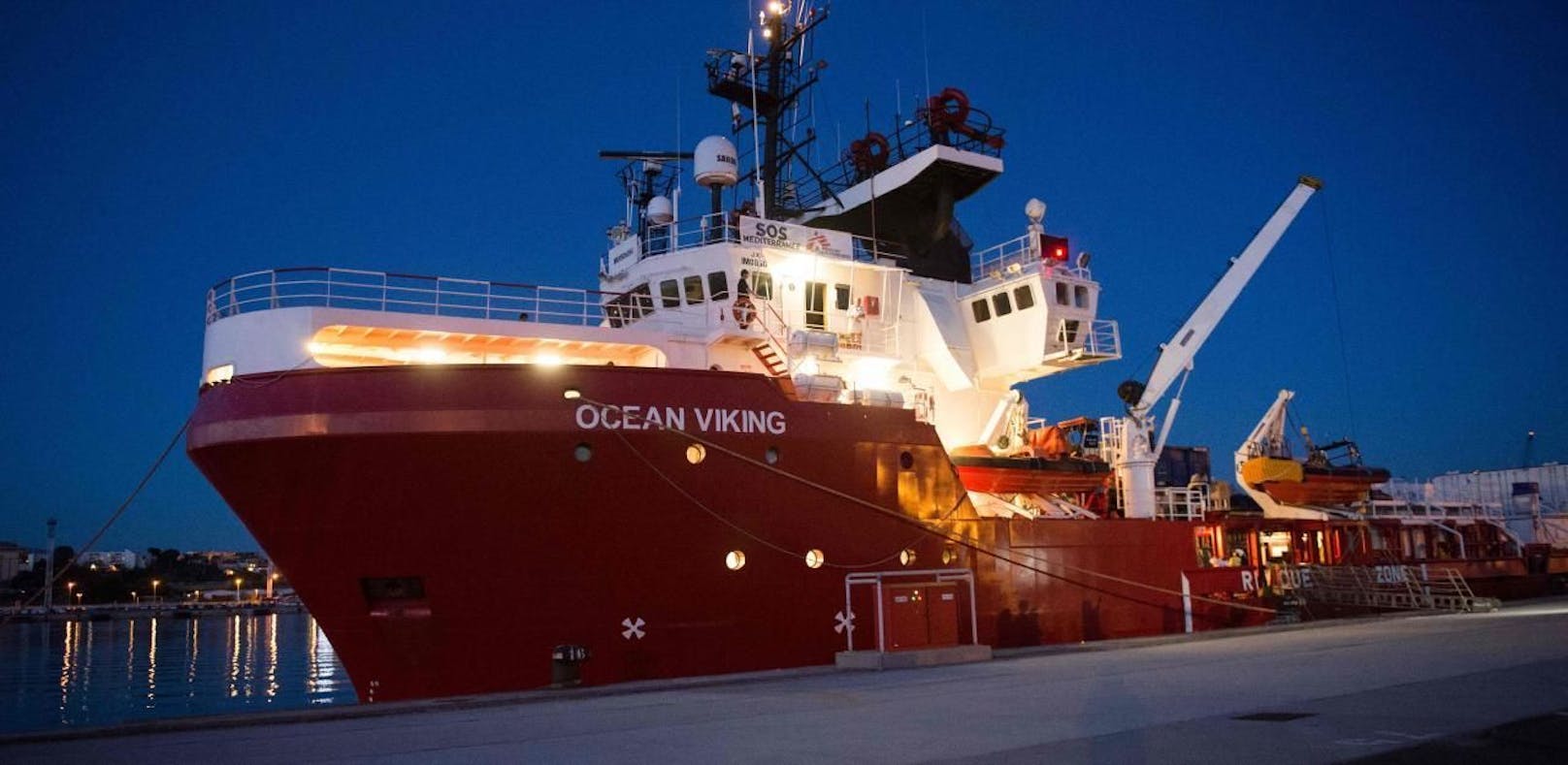 Rettungsschiff Ocean Viking darf Italien anlaufen