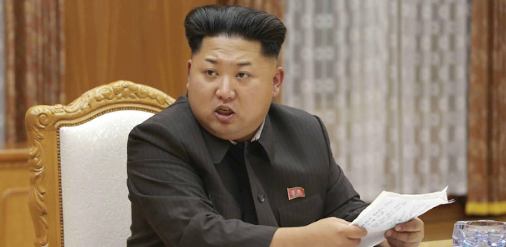 Entschlossener Führer: Nordkorea-Diktator Kim Jong-un